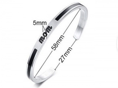 HY Wholesale Stainless Steel 316L Fashion Bangle-HY0067B145