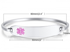 HY Wholesale Stainless Steel 316L Fashion Bangle-HY0067B130