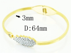 HY Wholesale Bangles Stainless Steel 316L Fashion Bangle-HY35B0989NLZ