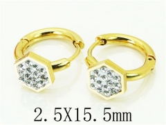 HY Wholesale 316L Stainless Steel Popular Jewelry Earrings-HY60E0672JLA