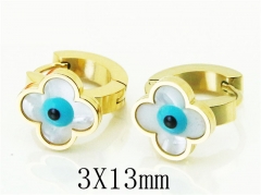 HY Wholesale 316L Stainless Steel Popular Jewelry Earrings-HY32E0166NL