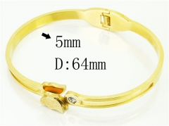 HY Wholesale Bangles Stainless Steel 316L Fashion Bangle-HY35B1002NLS