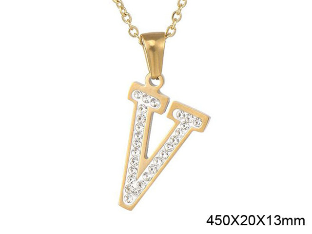 HY Wholesale Necklaces Stainless Steel 316L Jewelry Necklaces-HY0082N332