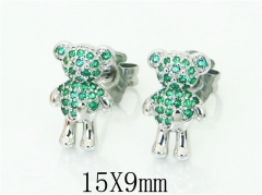 HY Wholesale 316L Stainless Steel Popular Jewelry Earrings-HY90E0350HLQ