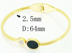 HY Wholesale Bangles Stainless Steel 316L Fashion Bangle-HY35B1001NLD