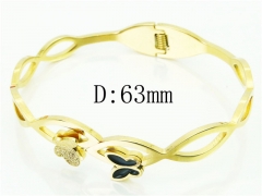 HY Wholesale Bangles Stainless Steel 316L Fashion Bangle-HY35B0984NLW