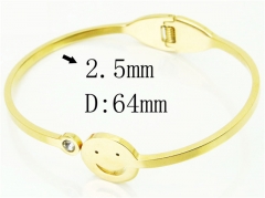 HY Wholesale Bangles Stainless Steel 316L Fashion Bangle-HY35B1003NLV