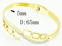 HY Wholesale Bangles Stainless Steel 316L Fashion Bangle-HY35B0986NLS