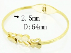 HY Wholesale Bangles Stainless Steel 316L Fashion Bangle-HY35B0985NLA