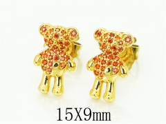 HY Wholesale 316L Stainless Steel Popular Jewelry Earrings-HY90E0357HME