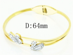 HY Wholesale Bangles Stainless Steel 316L Fashion Bangle-HY35B0990NLX