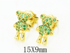 HY Wholesale 316L Stainless Steel Popular Jewelry Earrings-HY90E0351HMW