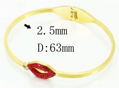 HY Wholesale Bangles Stainless Steel 316L Fashion Bangle-HY35B1005NLC