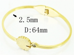 HY Wholesale Bangles Stainless Steel 316L Fashion Bangle-HY35B1004NLS