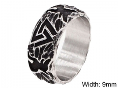 HY Wholesale Rings 316L Stainless Steel Popular Rings-HY0013R0881