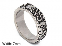 HY Wholesale Rings 316L Stainless Steel Popular Rings-HY0077R053