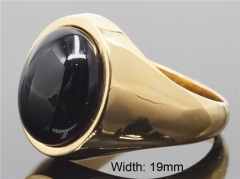 HY Wholesale Rings 316L Stainless Steel Popular Rings-HY0080R014