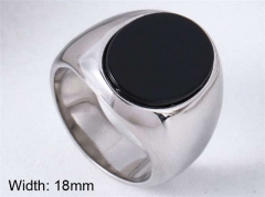 HY Wholesale Rings 316L Stainless Steel Popular Rings-HY0013R0989