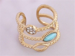 HY Wholesale Rings 316L Stainless Steel Popular Rings-HY0083N054