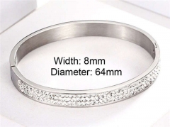 HY Wholesale Stainless Steel 316L Fashion Bangle-HY0076B272