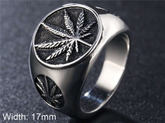 HY Wholesale Rings 316L Stainless Steel Popular Rings-HY0013R0713