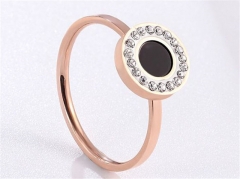 HY Wholesale Rings 316L Stainless Steel Popular Rings-HY0074R041