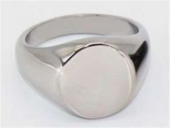 HY Wholesale Rings 316L Stainless Steel Popular Rings-HY0077R032