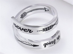 HY Wholesale Rings 316L Stainless Steel Popular Rings-HY0075R033