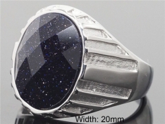 HY Wholesale Rings 316L Stainless Steel Popular Rings-HY0080R034