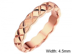 HY Wholesale Rings 316L Stainless Steel Popular Rings-HY0076R009