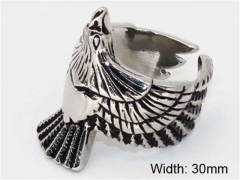 HY Wholesale Rings 316L Stainless Steel Popular Rings-HY0077R094