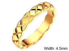 HY Wholesale Rings 316L Stainless Steel Popular Rings-HY0076R007