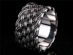 HY Wholesale Rings 316L Stainless Steel Popular Rings-HY0012R535