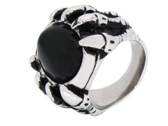 HY Wholesale Rings 316L Stainless Steel Popular Rings-HY0077R020