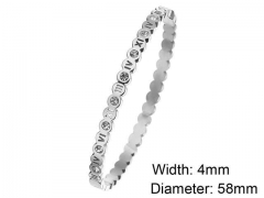 HY Wholesale Stainless Steel 316L Fashion Bangle-HY0076B182