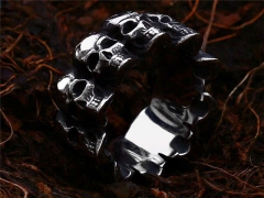 HY Wholesale Rings 316L Stainless Steel Popular Rings-HY0012R681