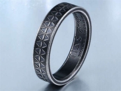 HY Wholesale Rings 316L Stainless Steel Popular Rings-HY0012R682