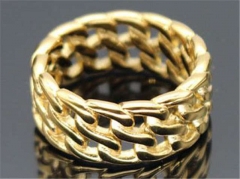 HY Wholesale Rings 316L Stainless Steel Popular Rings-HY0077R106