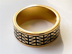 HY Wholesale Rings 316L Stainless Steel Popular Rings-HY0084R017