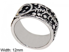 HY Wholesale Rings 316L Stainless Steel Popular Rings-HY0077R077