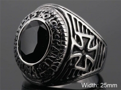 HY Wholesale Rings 316L Stainless Steel Popular Rings-HY0080R167