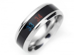 HY Wholesale Rings 316L Stainless Steel Popular Rings-HY0075R130