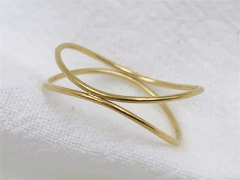 HY Wholesale Rings 316L Stainless Steel Popular Rings-HY0084R128