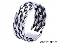 HY Wholesale Rings 316L Stainless Steel Popular Rings-HY0013R0791