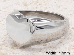 HY Wholesale Rings 316L Stainless Steel Popular Rings-HY0013R1124