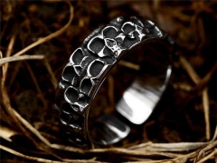 HY Wholesale Rings 316L Stainless Steel Popular Rings-HY0012R542