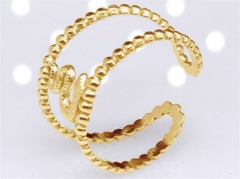 HY Wholesale Rings 316L Stainless Steel Popular Rings-HY0083N068