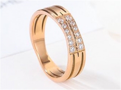 HY Wholesale Rings 316L Stainless Steel Popular Rings-HY0074R066