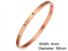 HY Wholesale Stainless Steel 316L Fashion Bangle-HY0076B189