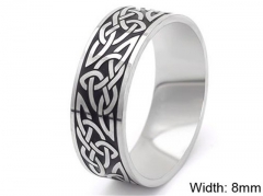 HY Wholesale Rings 316L Stainless Steel Popular Rings-HY0075R090